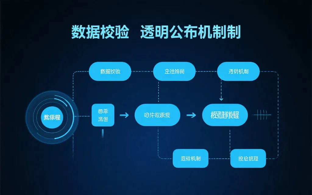 数据核验与透明机制流程图